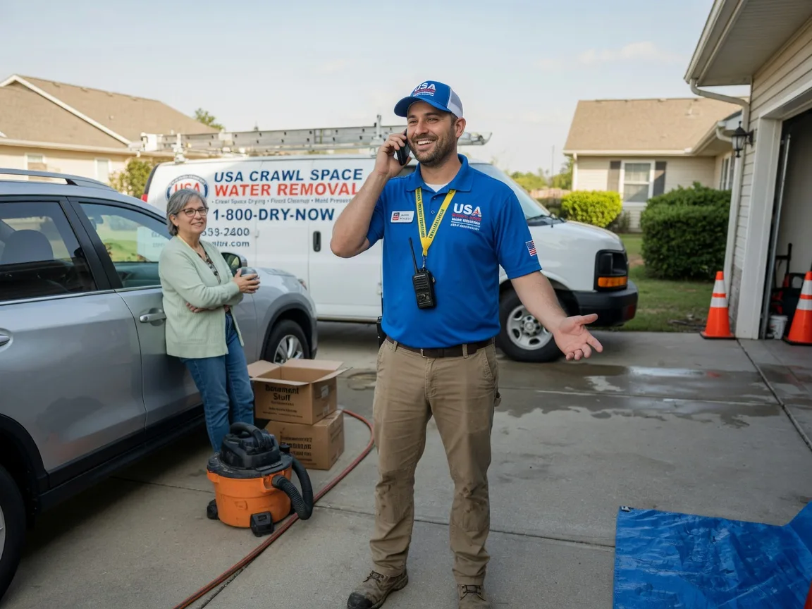 Crawl Space Water Removal Wiggins, MS FAQs